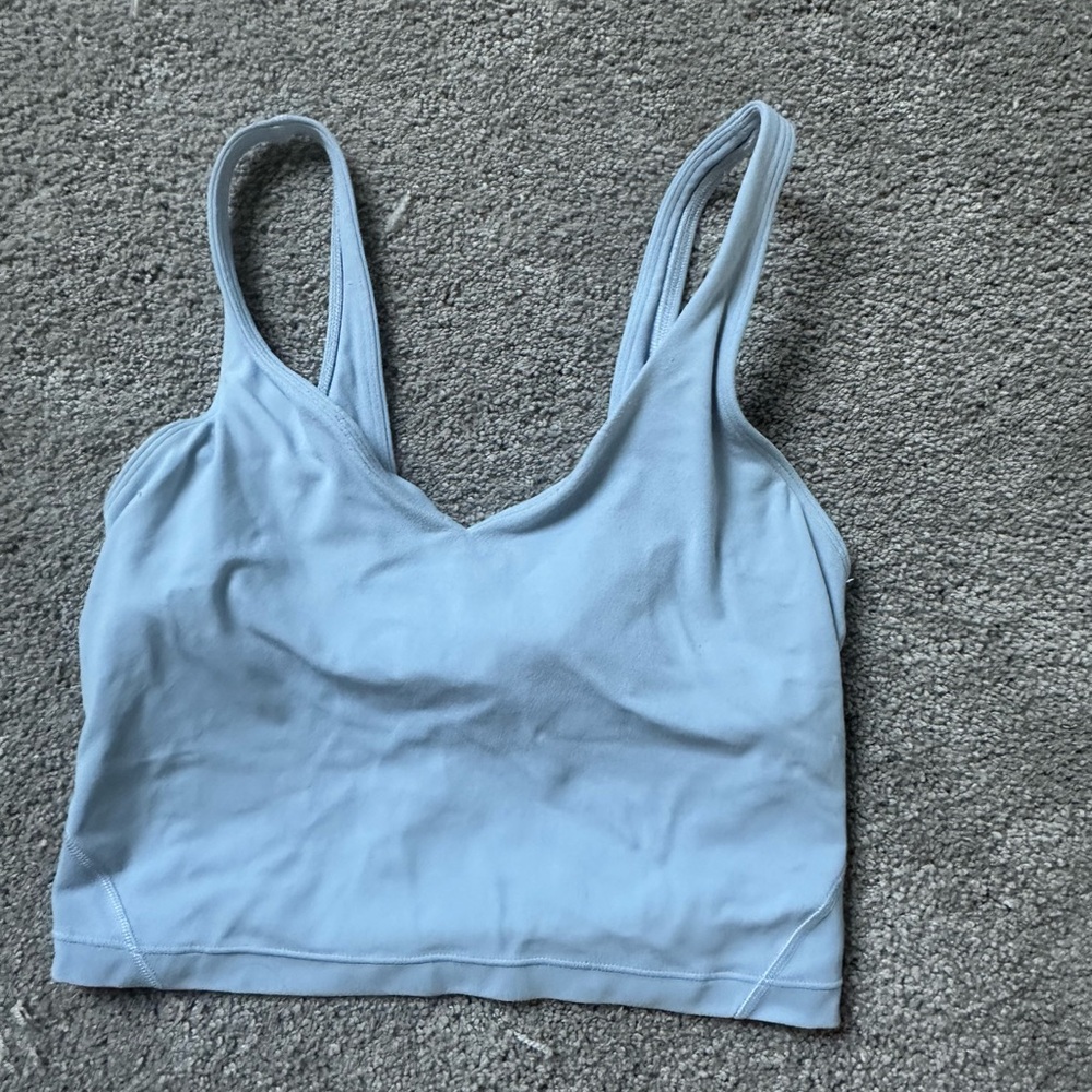 Light Blue Lululemon Align Tank Top
